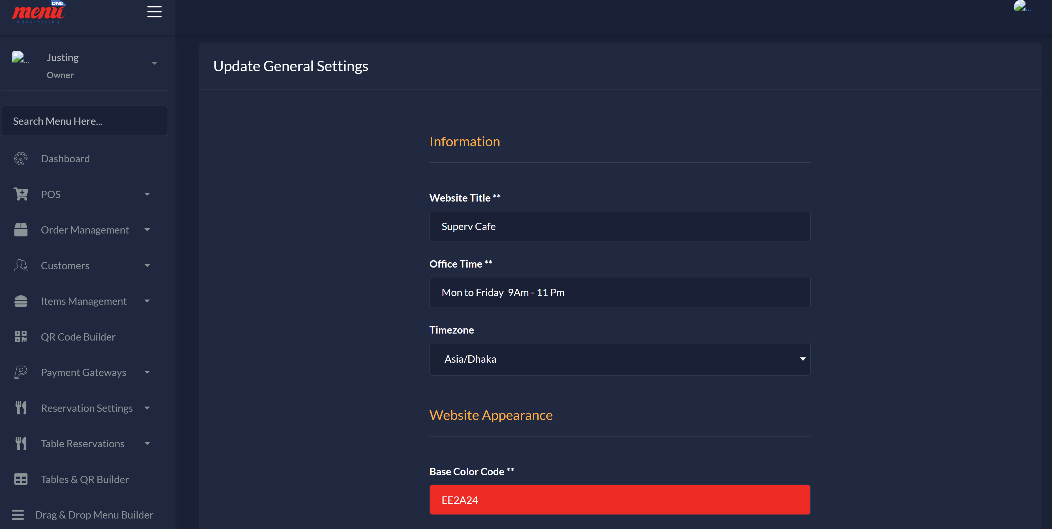 App counters" or "Application counters